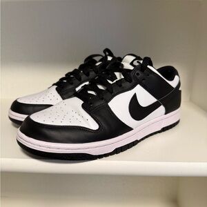 Nike Black and White Low-Top Sneakers